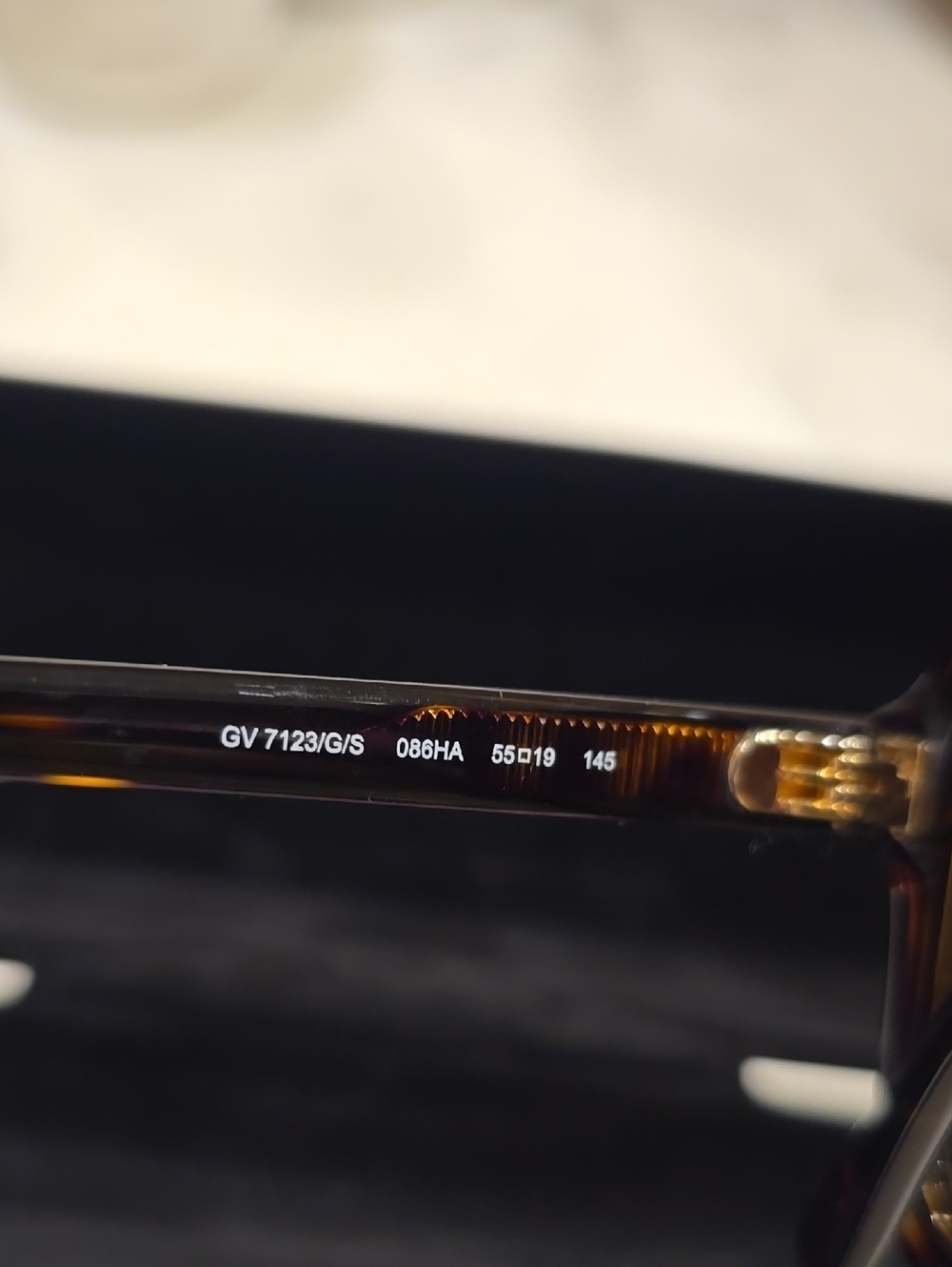 Givenchy Brown Gradient Oversized Square Sunglasses GV7123G/S - Picture 5 of 8